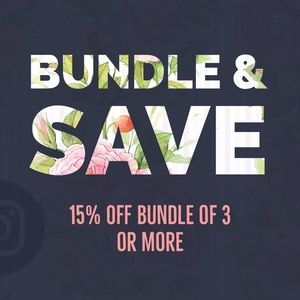Bundle and Save 15%!